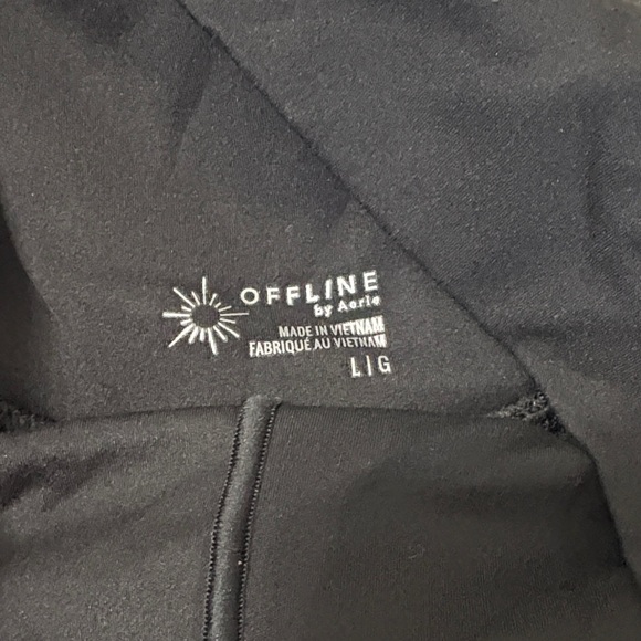 Aerie Black Skater Skirt - Picture 3 of 4